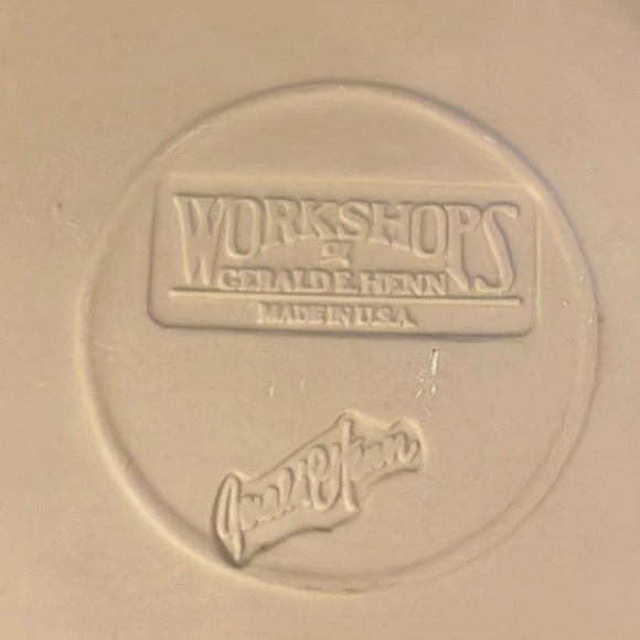 Cookie Mold Workshops OF Gerald E. Henn Fruit And Floral 9 Square Stoneware - Picture 3 of 14